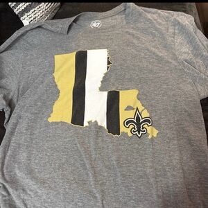 New Orleans Saints 47 Brand Tshirt Men's XL